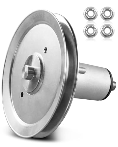 NTSUMI Deck Spindle with Pulley Assembly