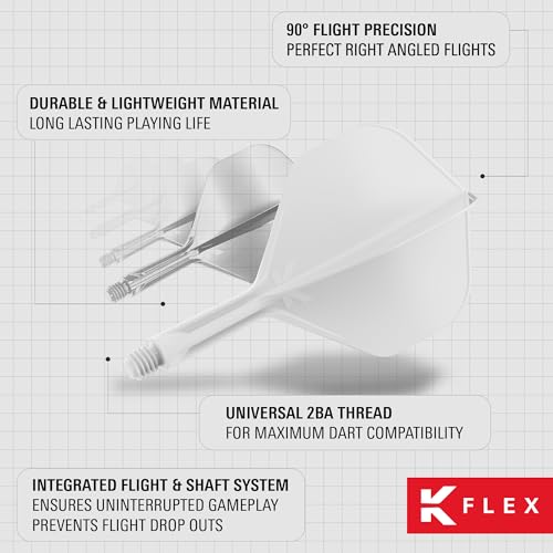 TARGET（ターゲット） K-FLEX FLIGHT STANDARD/NO2 FLIGHT (33mm ホワイト)