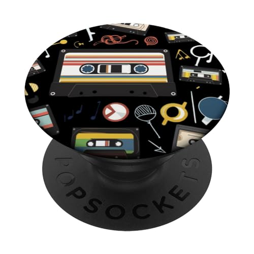Vintage Cassette tapes Collection 80's 90's Music Mixtape PopSockets Swappable PopGrip Vintage Cassette tapes Collection 80's 90's Music Mixtape PopSockets Swappable PopGrip