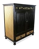 RATTAN MÖBEL ✔ Dieses asiatische Möbelstück aus Holz und Rattan besticht durch seine elegante Farbmischung und besonders viel Stauraum. Die Schränke und Kommoden sind schlicht und fügen sich in jedes Raumkonzept ein.
