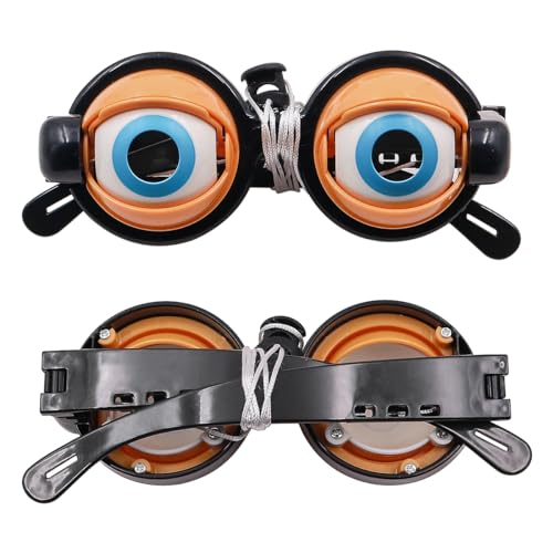 WANGCL 2PCS Fun glasses toy party glasses big eyes glasses, for costume accessories and photo booth props - Image 3