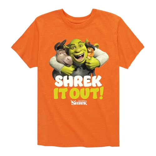 HYBRID APPAREL Shrek - Shrek It Out - Toddler & Youth Short Sleeve Graphic T-Shirt