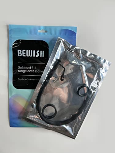 Beauty7 Silicone Sounding Penisstick met 2 penisringen urinebuizen plug met boring penis plug mannen masturbatie seksspeelgoed - Maat: L - Afbeelding 6