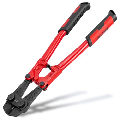 Image of HAUTMEC 350mm Heavy Duty Bolt Cutter, Cuts 6mm Soft Wire & 4mm Hard Wire