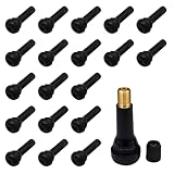 50 Piezas Válvula TR413 para Neumáticos sin Cámara, Válvula para Coche Moto Remolque con Montaje Rápido, Compatible con Llanta de 11,5 mm, Goma y Aluminio 50 Piezas Válvula TR413 para Neumáticos sin Cámara, Válvula para Coche Moto Remolque con Montaje Rápido, Compatible con Llanta de 11,5 mm, Goma y Aluminio