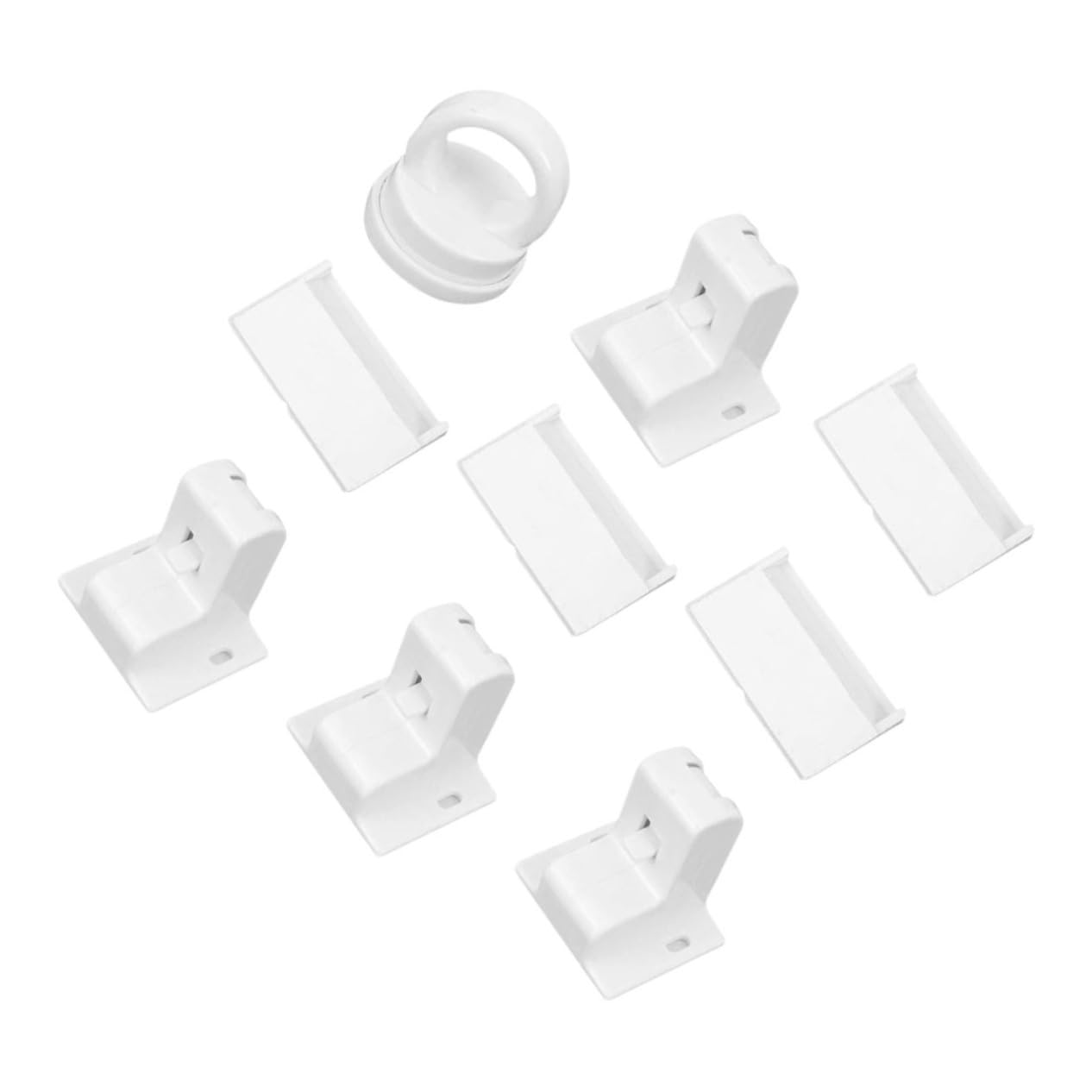 UPKOCH 4sets Serrature Magnetiche Per Armadietti Facile Installare Protezione Per La Casa Confezione