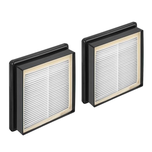 107315 HEPA Vacuum Filter Replacement Proteam Vacuum Parts Number 107303, 107304, HEPA Filter Twin Pack Compatible with Super Coach Pro 10, ProVac FS 6 Backpack Vacuums - 2 Pack