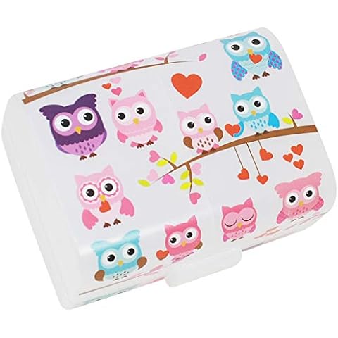 COM-FOUR® Kids Lunch Box with 3 Compartments Cover