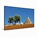 Produktbild Premium Textil-Leinwand 75 x 50 cm Quer-Format Trulli, Ein Motiv aus dem Kalender Apulien | Wandbild, HD-Bild auf Keilrahmen, Fertigbild auf hochwertigem Vlies, Leinwanddruck von LianeM
