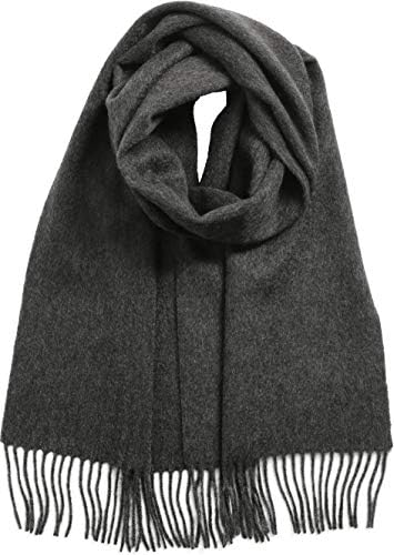 （22:30時点） [Filomo] カシミヤ マフラー 100% レディース メンズ 【16色展開で自分にもギフトにも】 (ダークグレー)