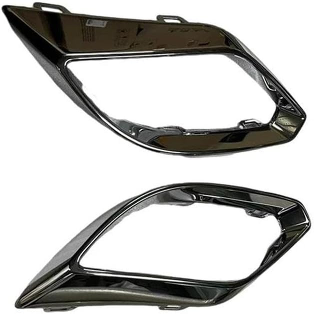 Auto Chrome Rear Exhaust Muffler Tail Throat Pipe Cover Trim Replacement For Skoda Karoq 2022-2024 Rear End Components