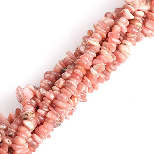 6-8mm Red Rhodonite Gravel Chips Beads Loose Beads Wholesale Beads for Jewelry Making Freeform 34  JOE FOREMAN