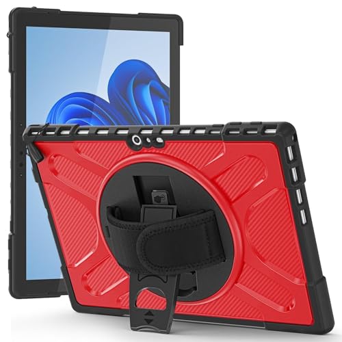 Étui Surface Pro antichoc rouge : finies les chutes de votre tablette !