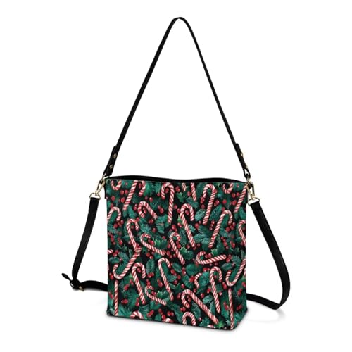 Image of HUGS IDEA Hoho Bag for Women Crossbody Purse Leather Handbags Laides Shoulder Bags