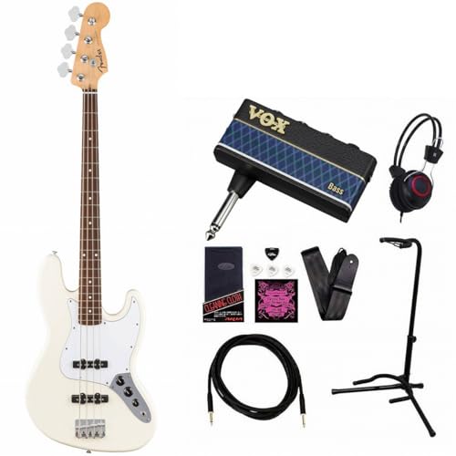Fender/Standard Jazz Bass Laurel Fingerboard White Pickguard Olympic White VOXwbhzAv(AP3-BA)tGLx[XS҃ZbgR