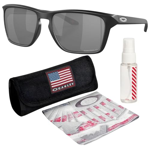 Image of Oakley SYLAS OO9448 Rectangle Shape Sunglasses With Official Eyewear Kit | Men's Sunglasses