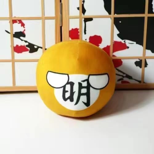 Miniatura 6 de 6 bolas de campo de peluche de Country Ball, lindo llavero de anime, para niños, regalo de 4 pulgadas, Nueva mezcla