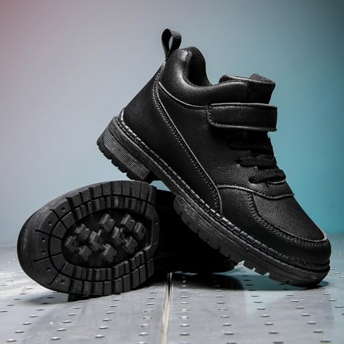 Kids Boys Girls Comfortable Sneakers with Hook and Loop for Running Walking (Toddler/Little Kid/Big Kid)3