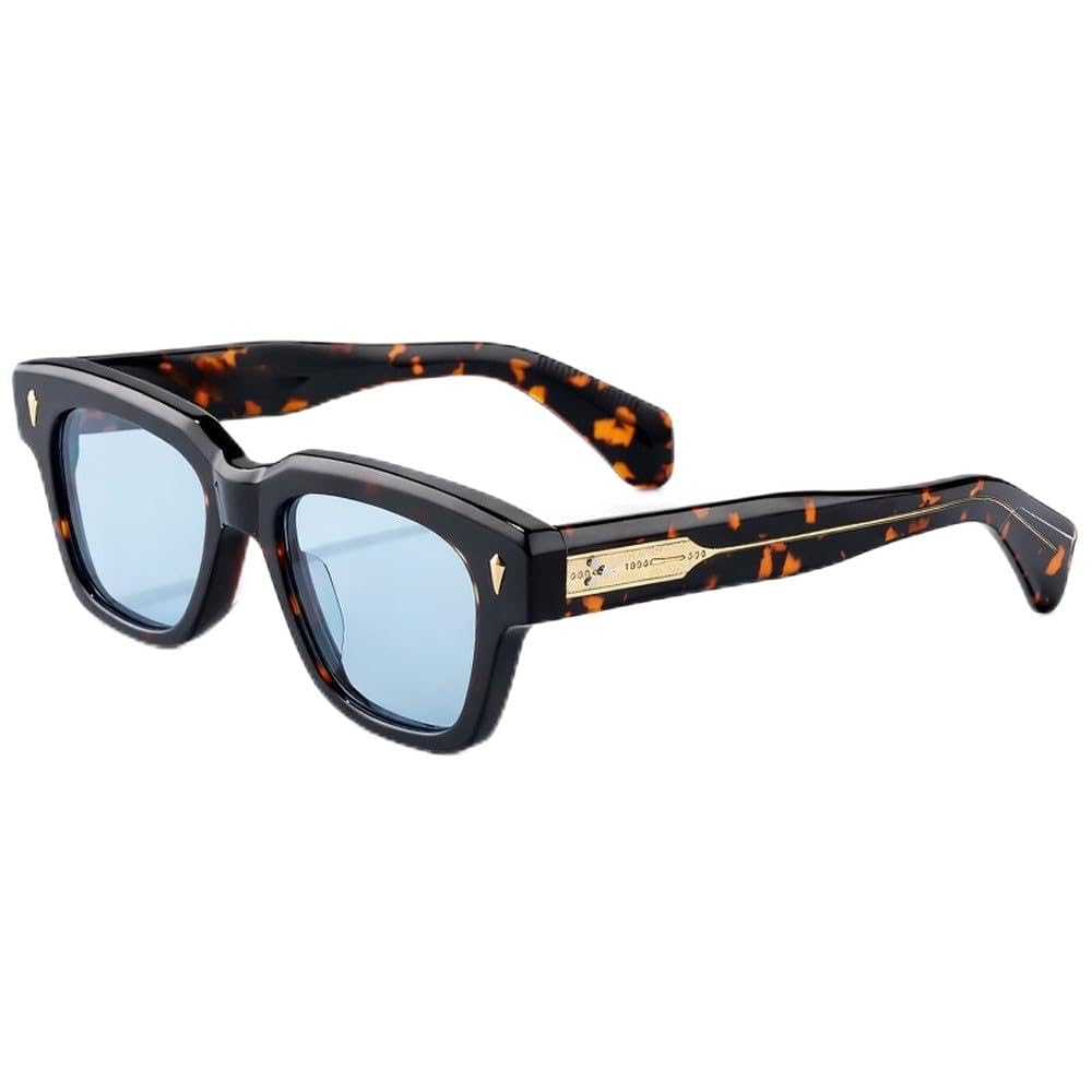Gafas de sol de acetato para hombre y mujer, protección UV400 para exteriores