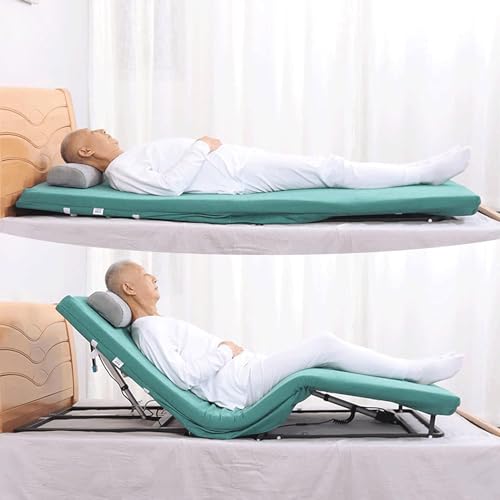 LYDZUSDP Lifting Bed Backrest for Elderly,Adjustable Electric Pillow Lifter,Portable Medical Sit Up Back Rest Chair for Head and Lumbar Support
