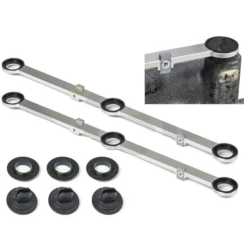 OM642 V6 Intake Inlet Manifold Swirl Flap Repair Runner Linkage Rod Set