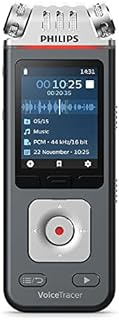 Philips DVT6110 Dyktafon Muzyczny VoiceTracer, Szary, 8 Gb