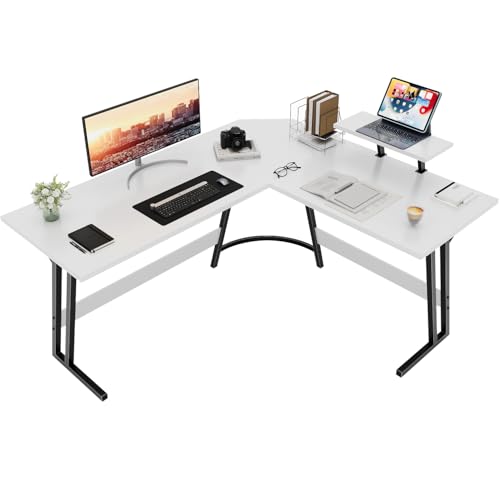 Mesas de Escritorio Blancas 150 Marca Devoko