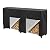 YOYOW Firewood Rack Cove 8FT Wood Rack Outdoor Heavy Duty Waterproof 600D Oxford Fabric(96" Lx24 Wx45 H)