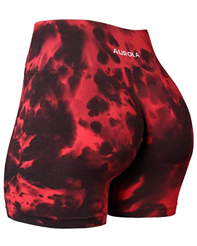 Image of AUROLA Dream Collection Women Workout Shorts High Waist Gym Shorts, Scrunch Butt Seamless Athletic Shorts
