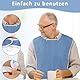 agctrler 4 Stück Lätzchen für Erwachsene, Latz für Senioren, Mehrweg Waschbar Verstellbare Wasserdichte Lätzchen, Erwachsenen Lätzchen, Unisex Kleiderschutz für Mutter Vater