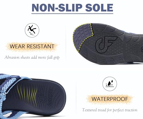Image of COFACE Womens Trendy Orthotic Flip Flops Lightweight Yoga Mat Thick Cushion Walking Thong Sandals Adjustable Slip On Slippers With Comfortable Plantar Fasciitis Arch Support