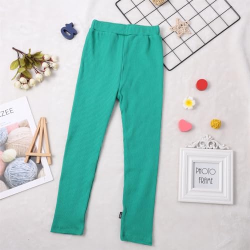 Girls Leggings Toddler Knit Sweater Tights Kids Basic Full Length Tights Pants Kids Ribbed Leggings Pants2