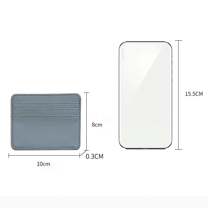 Purses Thin Mini Business Credit Card Holder Wallet Women Cards Cover Pouch Case Bag(D)2