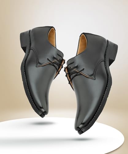 Image of Men's Formal Shoes | Durable and Stylish Derby Shoes for Office and Wedding
