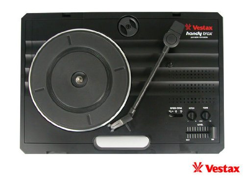 Amazon.co.jp: Vestax Portable Turntable Handytrax USB Black with