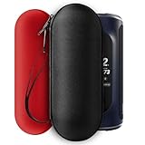 SARLAR Hard Carrying Case Compatible with Beats Pill Speaker 2024 Version and Blue Tees Golf Player+ GPS Speaker, Lightweight and Portable Protection for Travel, Equipped with Carabiner Clip, Black