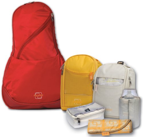 PacaPodsling bag in crimson