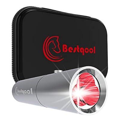 Bestqool Red Light Therapy for Pets, Clinical Grade Infrared Light Therapy for Pet Deep Muscle Pain and Arthritis Relief for Dogs and Cats Rechargable Device for Reduce Inflammation, Heal Wounds