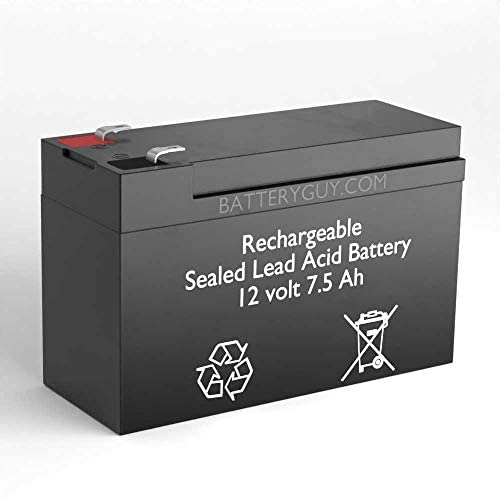 BatteryGuy Back-UPS BN600G Replacement 12V 7.5Ah SLA Battery Brand Equivalent (Rechargeable, High Rate) - Qty of 1