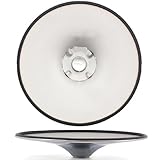 2 Pcs Black Bar Stool Floor Circular Protective Pads, Non Slip Bar Stool Base Rubber Rings, Silent Bar Table Sliding Pads, and Edge Decorative Rings (Black, 17.72inch/45cm)