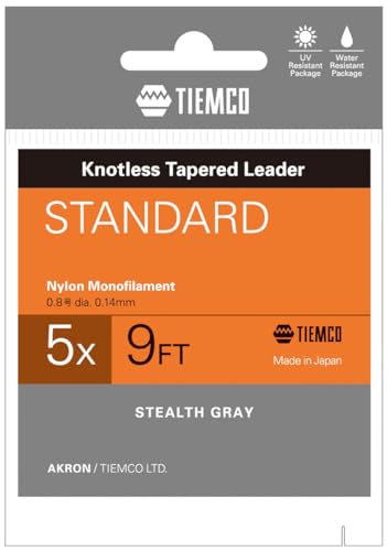 TIEMCO Leader Standard 9FT 5X miniatura 1