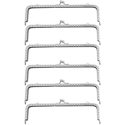 Healifty 6PCS Rectangle Purse Bag Frames Cover