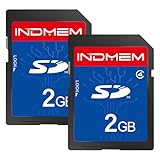 SD Card 2GB Class 4 Flash Memory Card 2G Camera Card Stanard Secure Digital Cards 2 Packs