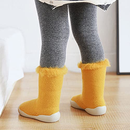 Baby Boys' Shoes,Baby Boys' Shoes Sock Shoes Non-Slip First Walker Floor Shoes Soft Indoor Cute Shoes 0-4 Years3