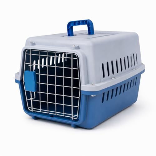 Caixa de Transporte Pet para Cachorro, Gato e Coelho até 15 kg, 48 x 30 x 32 cm, com