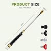 Jet Nozzle Power Washer for Garden Hose, 2026 Pressure Washer Wand with 3 Interchangeable Nozzles, Pressure Washer Nozzle for Car Washing Patio Garden Outdoor Cleaning (Grey) #5