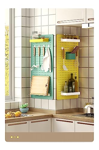 Panneau perforé de rangement mural pour optimiser les petits espaces - 7