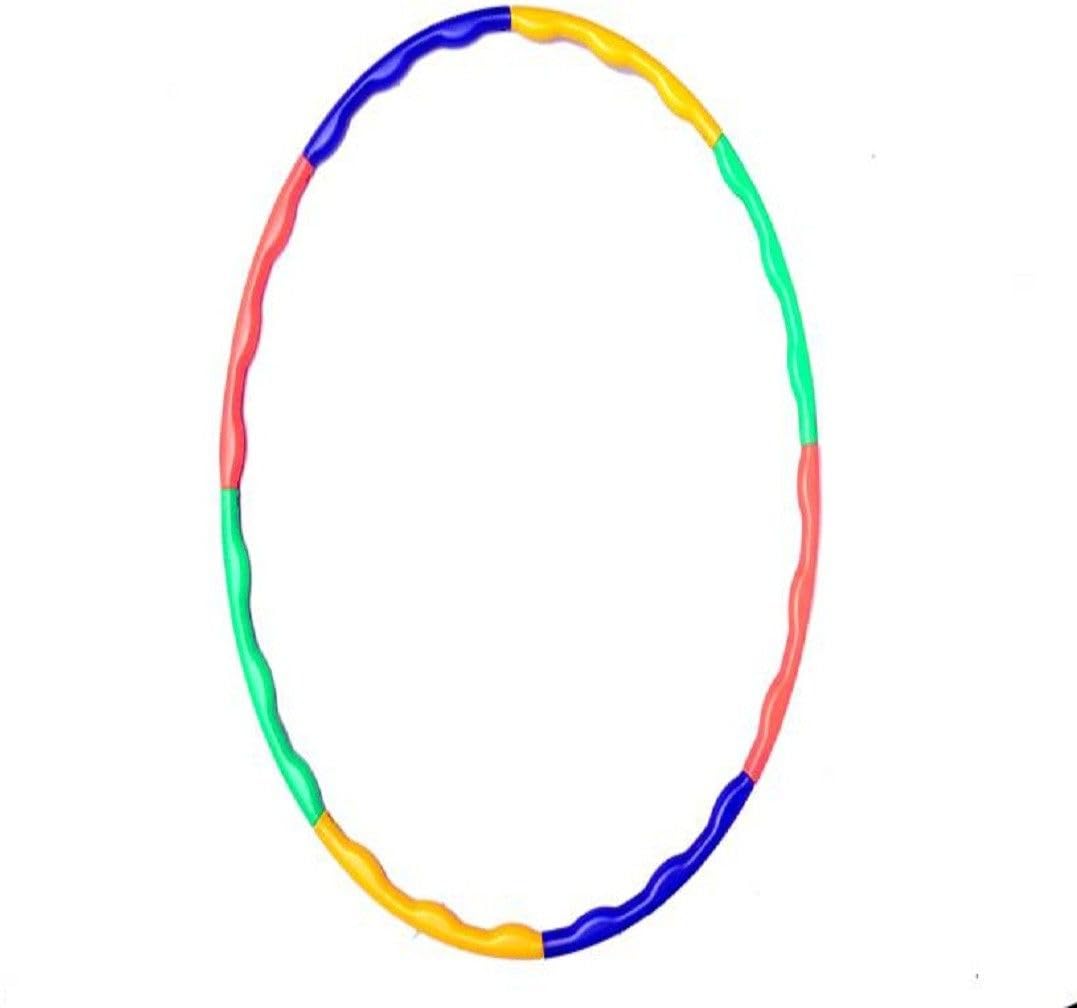 Junior-Senior Adjustable 8 Pcs 80 Cms Hula Hoop Hula Hoop (Diameter - 80) Hula Hoop (Diameter - 80 cm) | Style 10-image-19