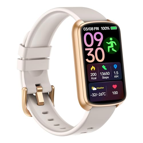 Image of Smart Bracelet, Health Fitness & Activity Tracker White