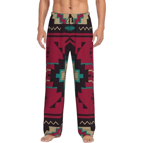 Native Americans Pajama Pants for Men, Men's Separate Bottoms, Lounge Pants, Funny, Humorous